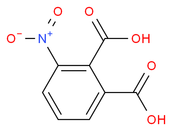 3-NITROPHTHALIC ACID_分子结构_CAS_603-11-2)