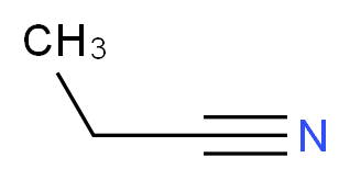 ETHYL CYANIDE_分子结构_CAS_107-12-0)