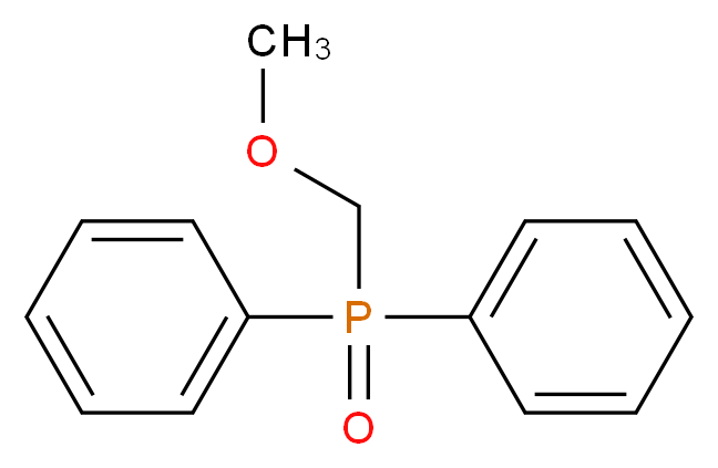 ( 甲氧基甲基)二苯基磷氧_分子结构_CAS_4455-77-0)