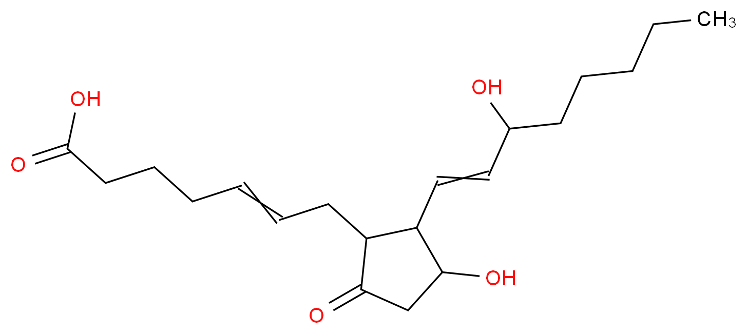 PROSTAGLANDIN E<sub>2</sub>_分子结构_CAS_363-24-6)