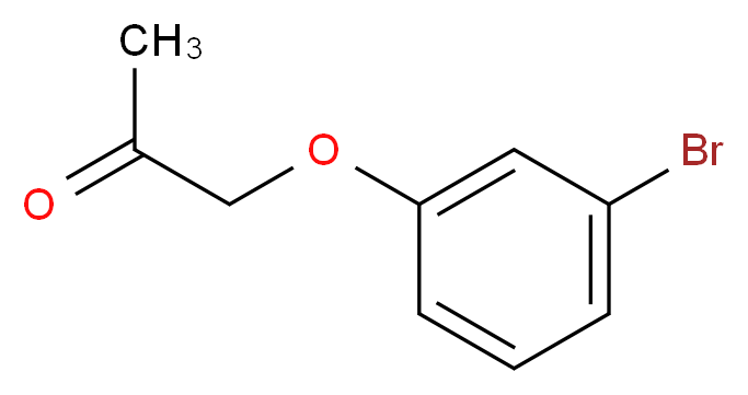 1-(3-bromophenoxy)propan-2-one_分子结构_CAS_853402-77-4