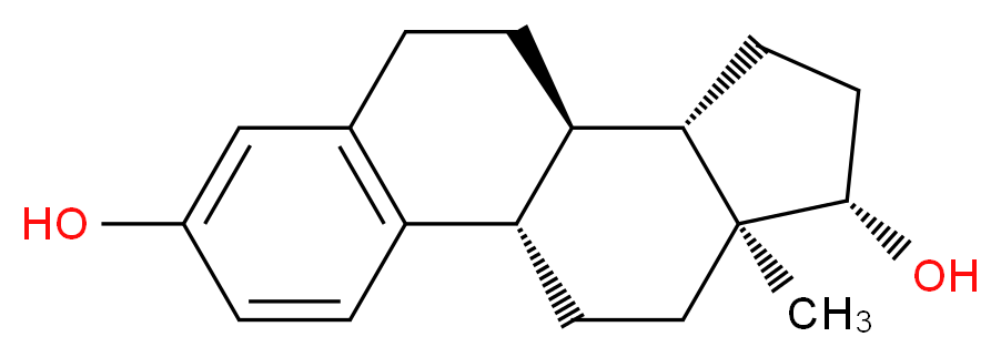 (1S,10R,11S,14S,15S)-15-methyltetracyclo[8.7.0.0^{2,7}.0^{11,15}]heptadeca-2(7),3,5-triene-5,14-diol_分子结构_CAS_50-28-2