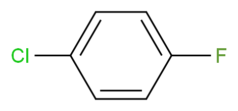 4-Fluorochlorobenzene 99%_分子结构_CAS_352-33-0)