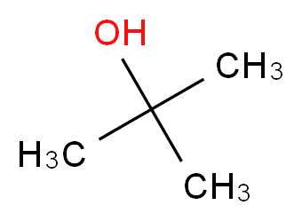 CAS_75-65-0 分子结构