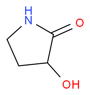 3-Hydroxypyrrolidin-2-one_分子结构_CAS_15166-68-4)