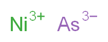 λ<sup>3</sup>-nickel(3+) ion arsanetriide_分子结构_CAS_27016-75-7