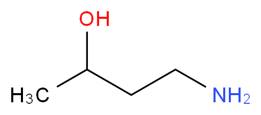 4-aminobutan-2-ol_分子结构_CAS_39884-48-5