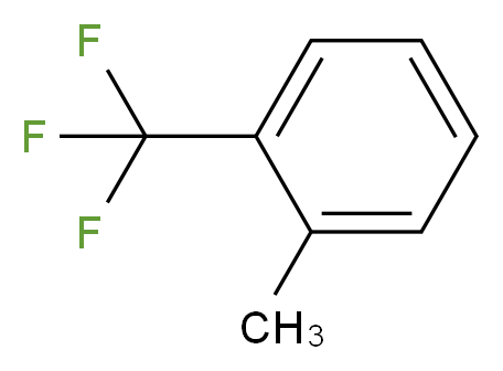 2-Methylbenzotrifluoride_分子结构_CAS_13630-19-8)