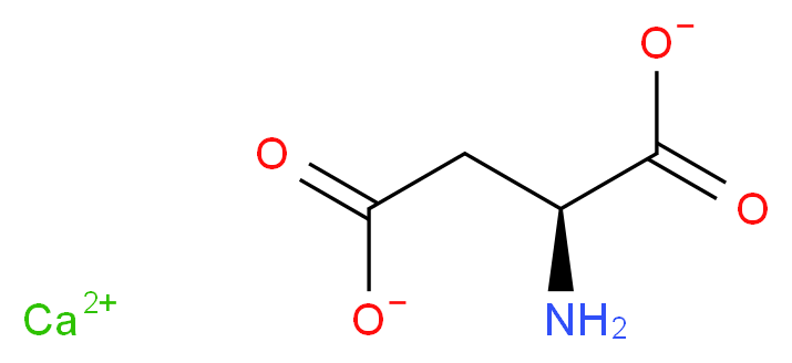 CALCIUM L-ASPARTATE_分子结构_CAS_21059-46-1)