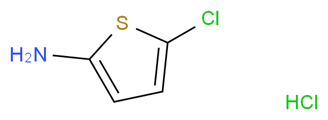 5-Chlorothiophen-2-amine hydrochloride_分子结构_CAS_1070886-43-9)