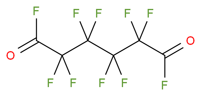 octafluorohexanedioyl difluoride_分子结构_CAS_37881-62-2