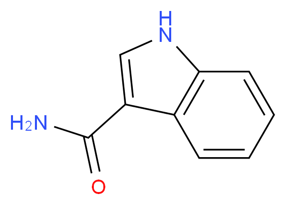 1H-indole-3-carboxamide_分子结构_CAS_1670-85-5