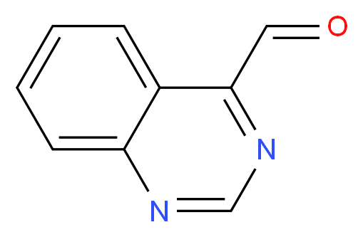 QUINAZOLINE-4-CARBALDEHYDE_分子结构_CAS_933747-26-3)