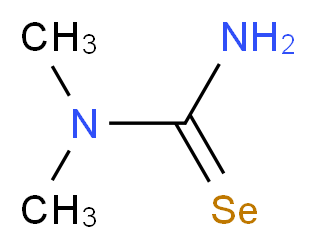 1,1-二甲基-2-硒脲_分子结构_CAS_5117-16-8)