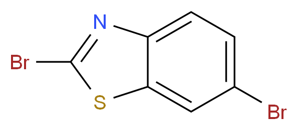 2,6-Dibromobenzothiazole_分子结构_CAS_408328-13-2)