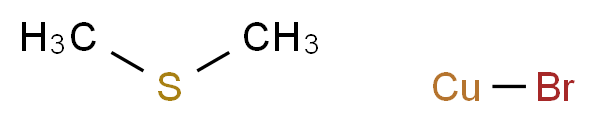 (methylsulfanyl)methane; bromocopper_分子结构_CAS_54678-23-8