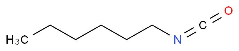 1-isocyanatohexane_分子结构_CAS_2525-62-4