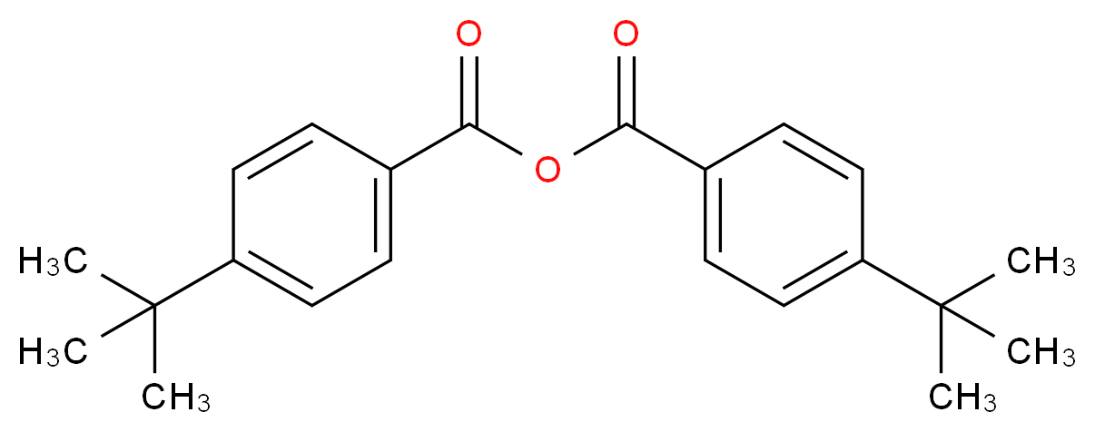 4-叔丁基苯甲酸酐_分子结构_CAS_22201-45-2)