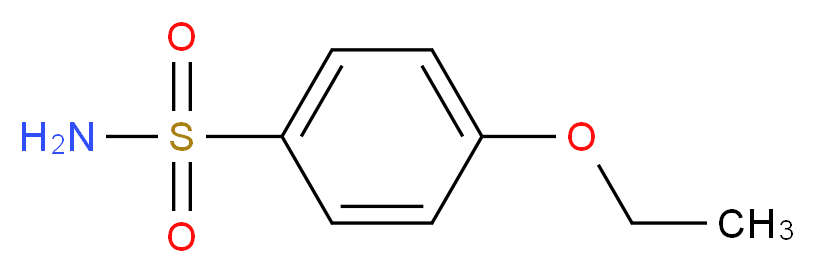 4-Ethoxy-benzenesulfonamide_分子结构_CAS_1132-19-0)