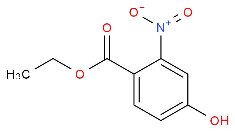 Ethyl 4-hydroxy-2-nitrobenzoate_分子结构_CAS_104356-27-6)