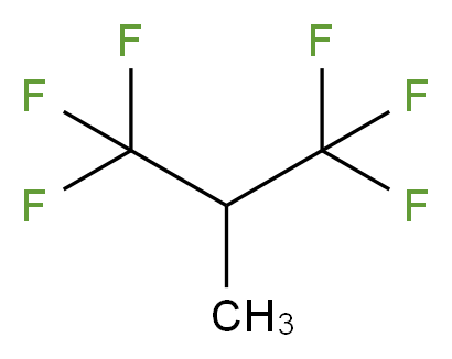 1,1,1,3,3,3-hexafluoro-2-methylpropane_分子结构_CAS_382-09-2