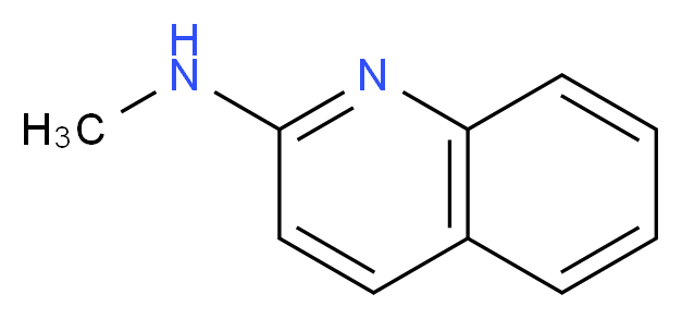 N-methylquinolin-2-amine_分子结构_CAS_52430-43-0