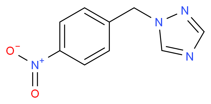 1-[(4-Nitrophenyl)methyl]-1H-1,2,4-triazole_分子结构_CAS_119192-09-5)