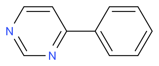 4-PHENYLPYRIMIDINE_分子结构_CAS_3438-48-0)