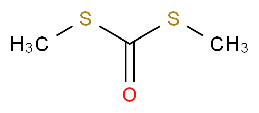 bis(methylsulfanyl)methanone_分子结构_CAS_868-84-8