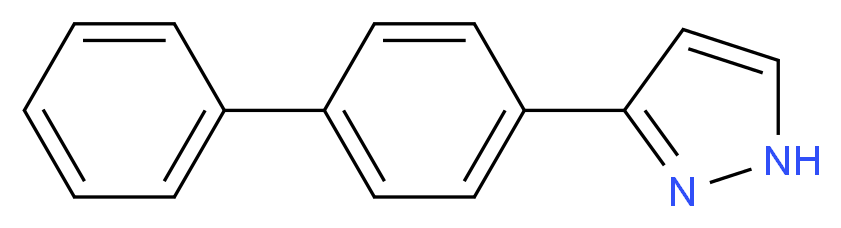 3-[1,1'-Biphenyl]-4-yl-1H-pyrazole_分子结构_CAS_)