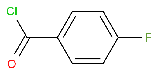 4-Fluorobenzoyl chloride_分子结构_CAS_403-43-0)