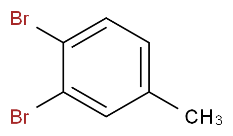 3,4-二溴甲苯_分子结构_CAS_60956-23-2)