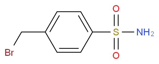 4-Bromomethylbenzenesulfonamide_分子结构_CAS_40724-47-8)