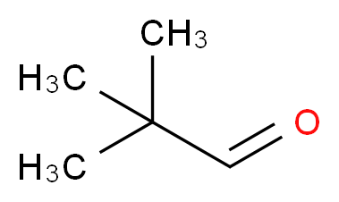 2,2-dimethylpropanal_分子结构_CAS_630-19-3