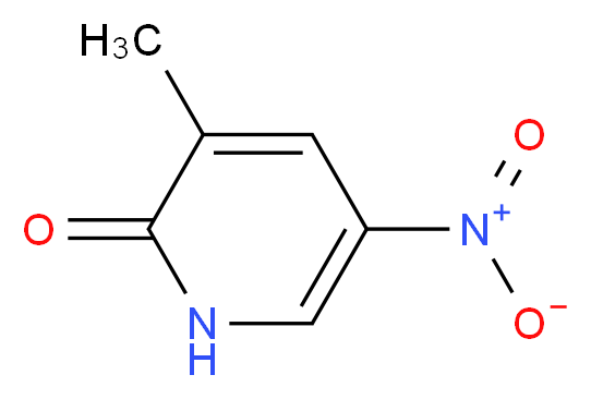 3-methyl-5-nitro-1,2-dihydropyridin-2-one_分子结构_CAS_21901-34-8