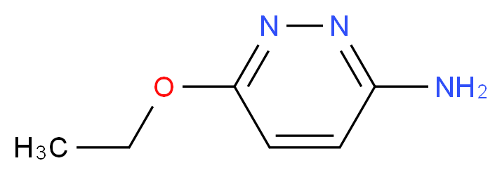 6-Ethoxypyridazin-3-amine_分子结构_CAS_39614-78-3)