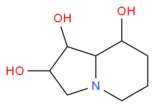 SWAINSONINE_分子结构_CAS_72741-87-8)