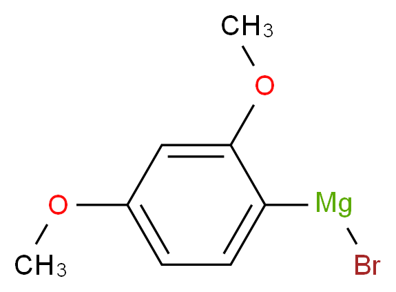 bromo(2,4-dimethoxyphenyl)magnesium_分子结构_CAS_138109-49-6