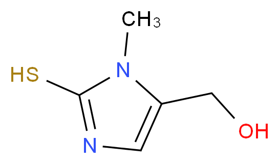 (3-Methyl-2-sulfanyl-1H-3lambda~5~-imidazol-4-yl)-methanol_分子结构_CAS_143122-18-3)