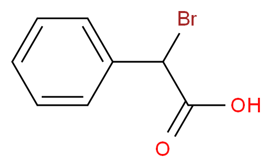 &alpha;-BROMOPHENYLACETIC ACID_分子结构_CAS_4870-65-9)