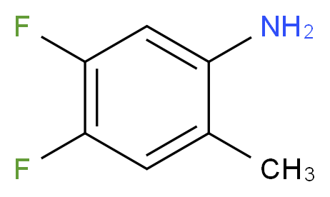 4,5-Difluoro-2-methylaniline_分子结构_CAS_875664-57-6)