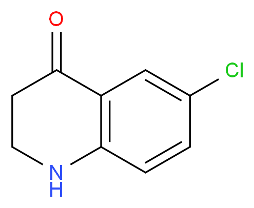 6-chloro-1,2,3,4-tetrahydroquinolin-4-one_分子结构_CAS_)