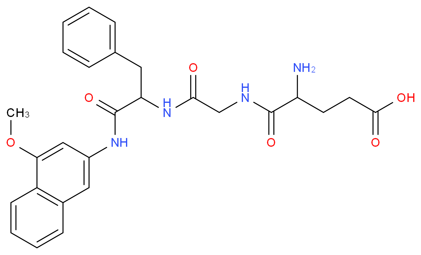 N-Glutaryl-Gly-Phe-4-methoxy-β-naphthylamide_分子结构_CAS_100940-58-7)