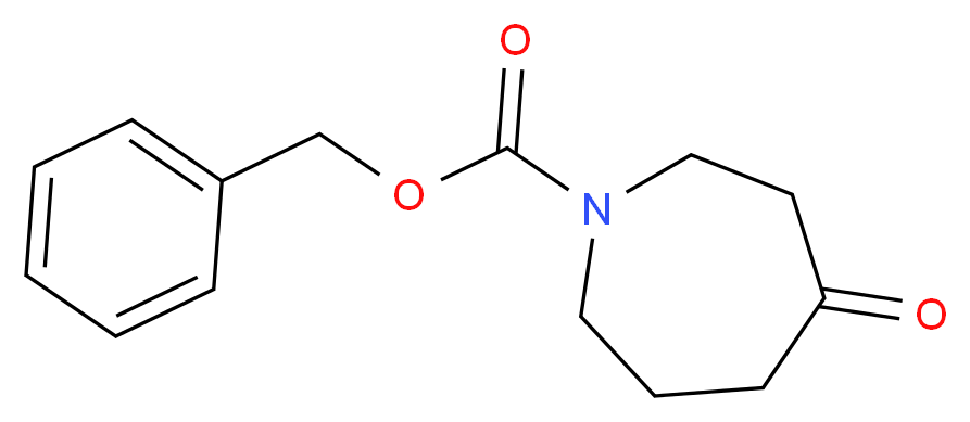 Benzyl 4-oxoazepane-1-carboxylate_分子结构_CAS_83621-33-4)