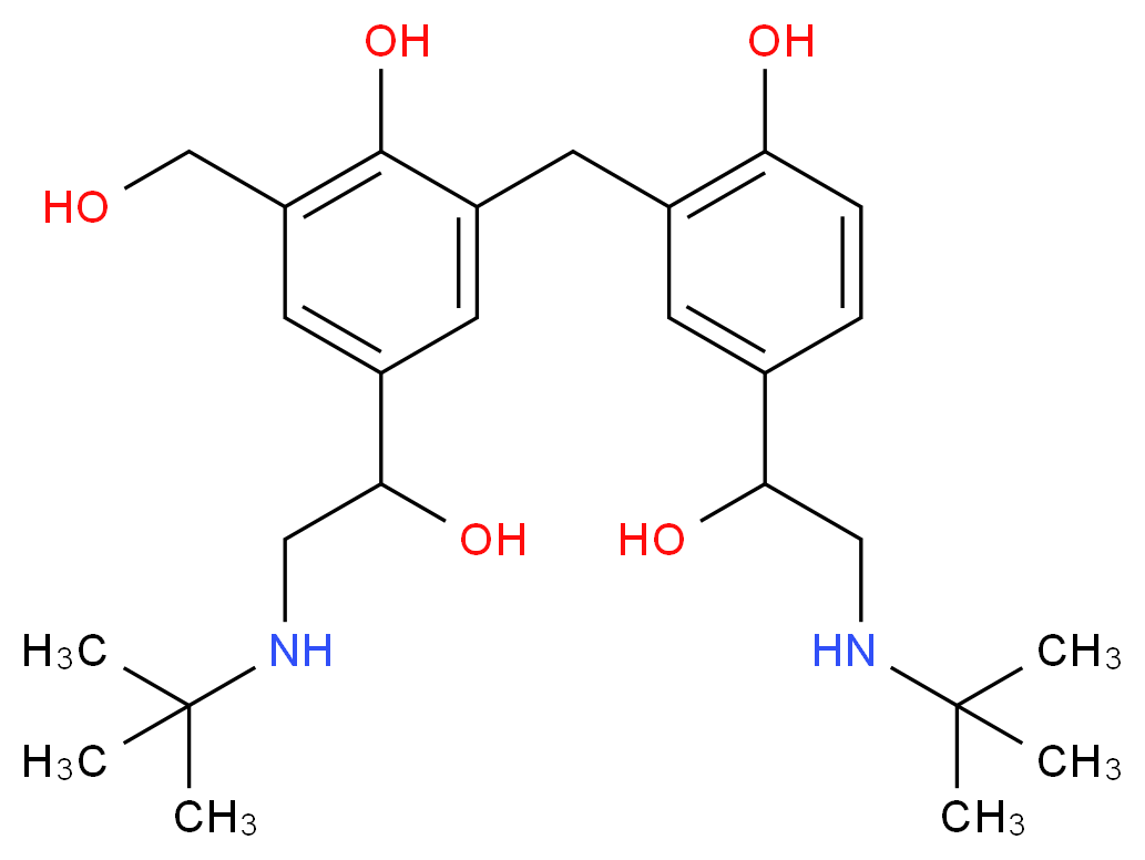 Albuterol Dimer _分子结构_CAS_149222-15-1)