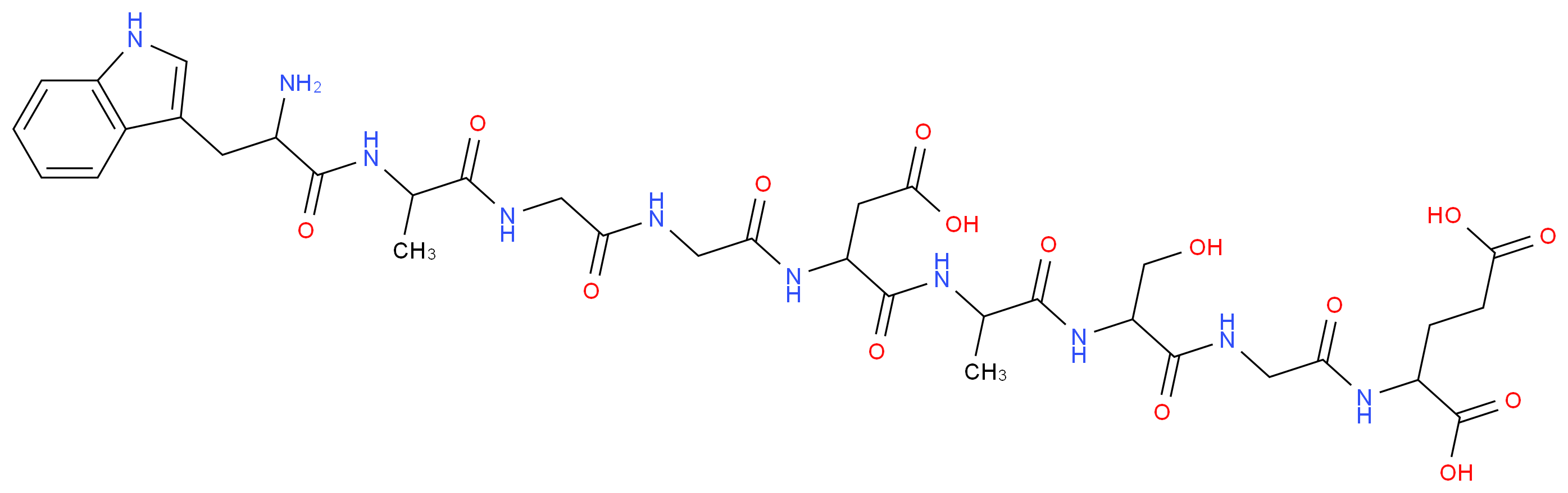 delta SLEEP INDUCING PEPTIDE_分子结构_CAS_62568-57-4)