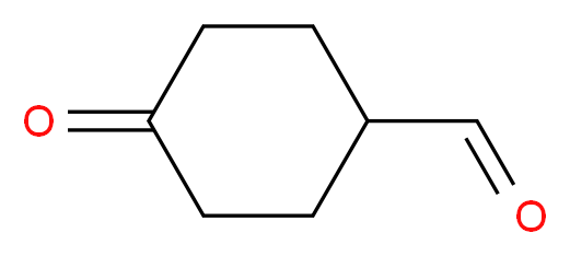 4-oxocyclohexane-1-carbaldehyde_分子结构_CAS_96184-81-5