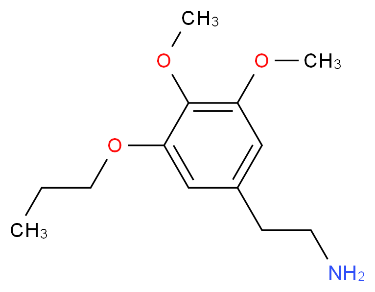 Metaproscaline_分子结构_CAS_90132-33-5)