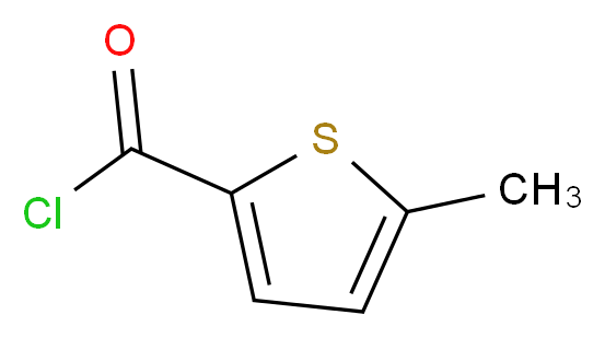 5-Methylthiophene-2-carbonyl chloride_分子结构_CAS_31555-59-6)