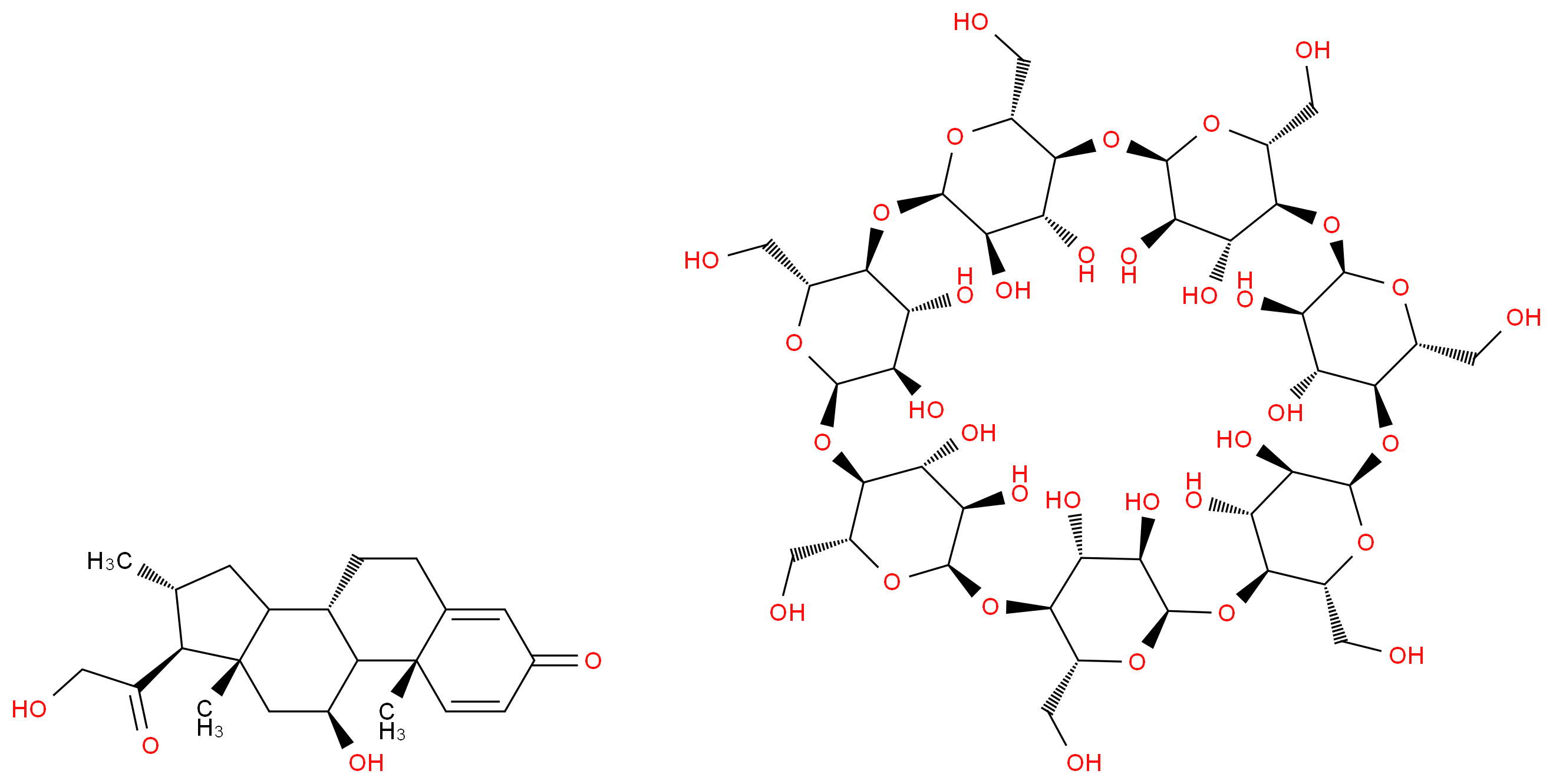 CAS_50-02-2 分子结构